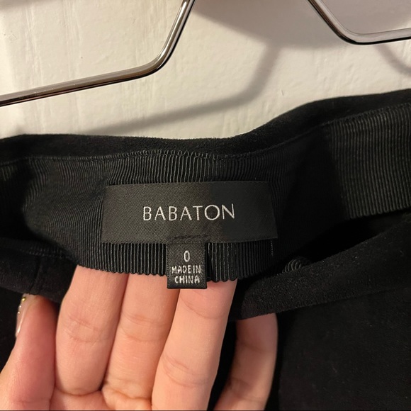 Aritzia Babaton black modern skirt - Picture 4 of 7